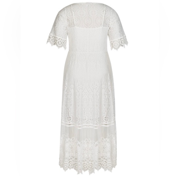 City chic Summer Lace Maxi Dress - wore once - Picture 2 of 6